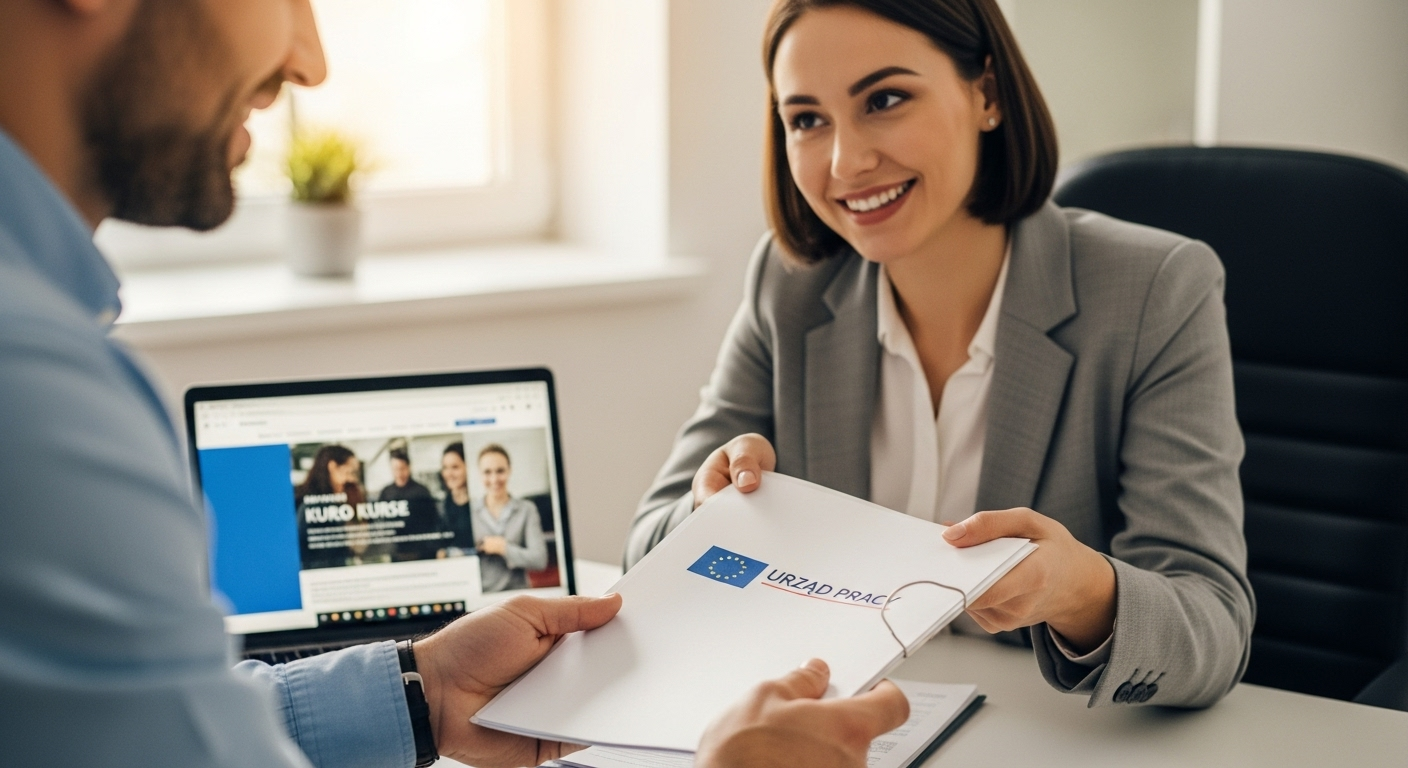 Zespół na spotkaniu online